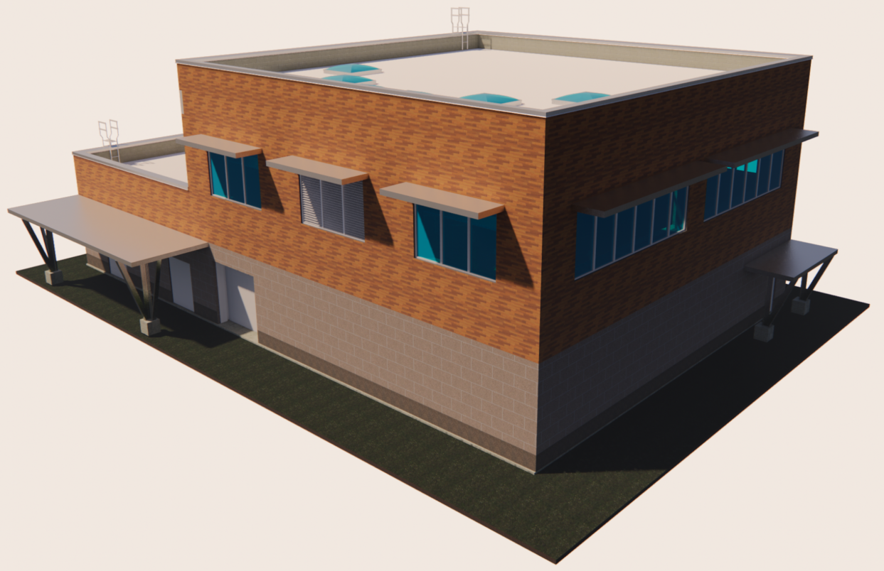 Proposed Raw Water Pump Station Exterior View